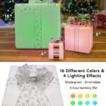 RGBW LED cube lights for Christmas 2023