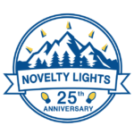 Novelty Lights 25th Anniversary Logo